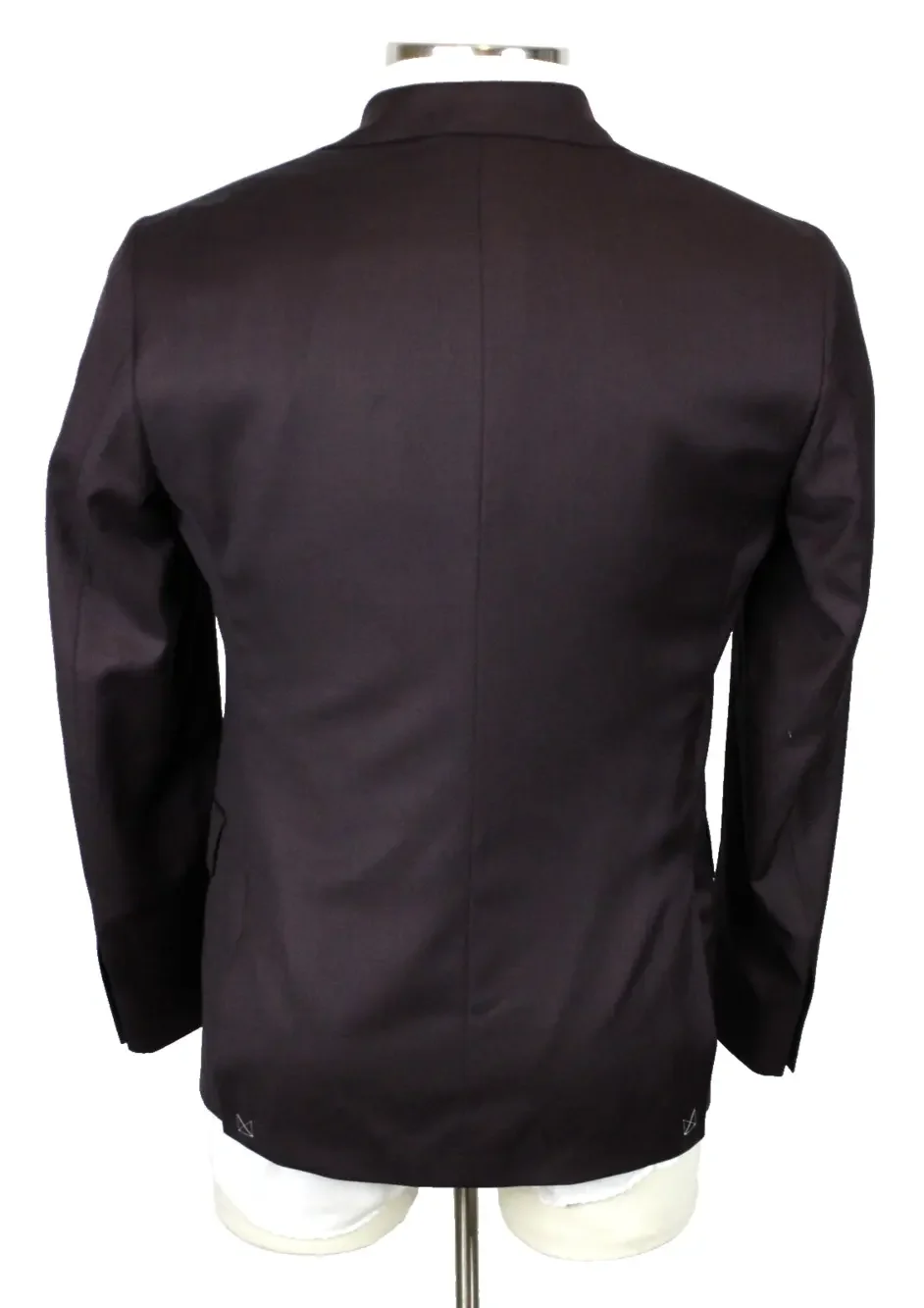 Robert Graham Reno Suit Jacket 42 L Mens Modern Fit Burgundy Wool 2 Button NWT